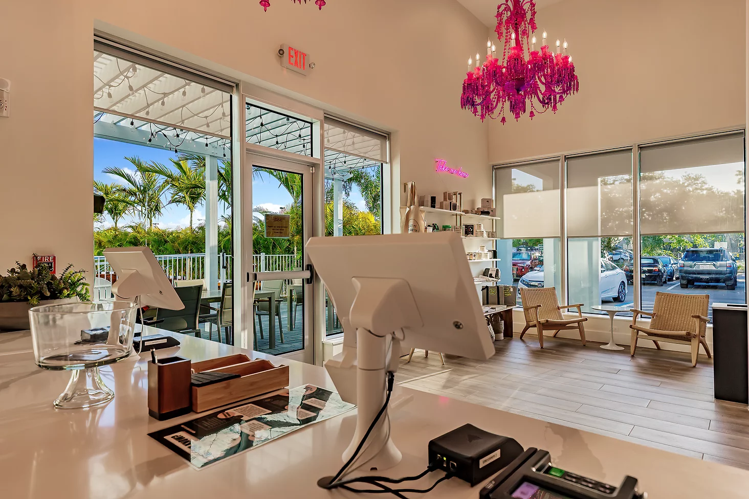 Interior View Of A Commercial Property